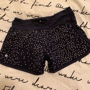 Lululemon polka dot shorts